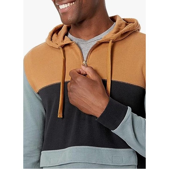 Quarter Zipper Hoodie- Size Medium Tall - Picture 4 of 8